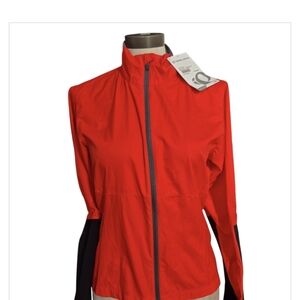 NWT Pearl Izumi Womens Size M Zip Front Barrier Jacket